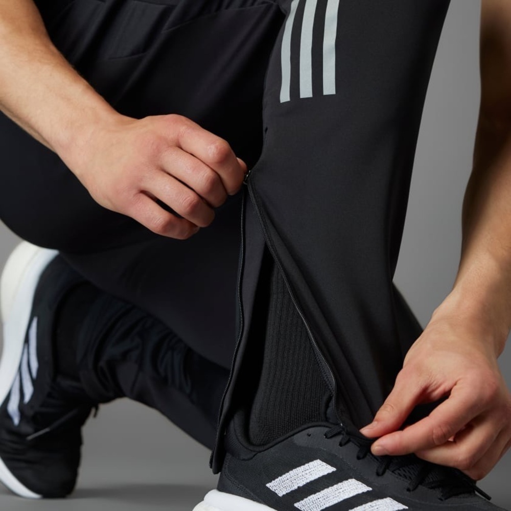[XL]Adidas Response Black Athletic Track Pants - Picture 3 of 7